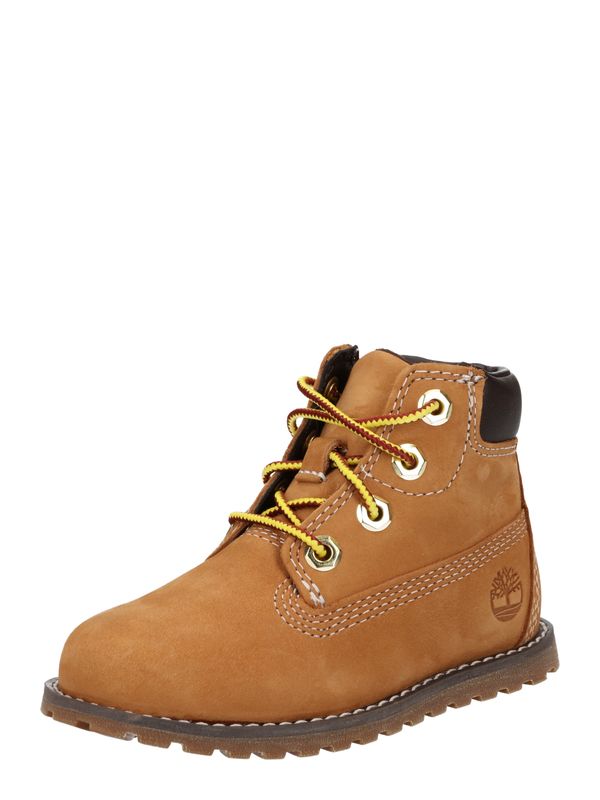 TIMBERLAND TIMBERLAND Škornji 'Pokey Pine'  konjak / temno rjava