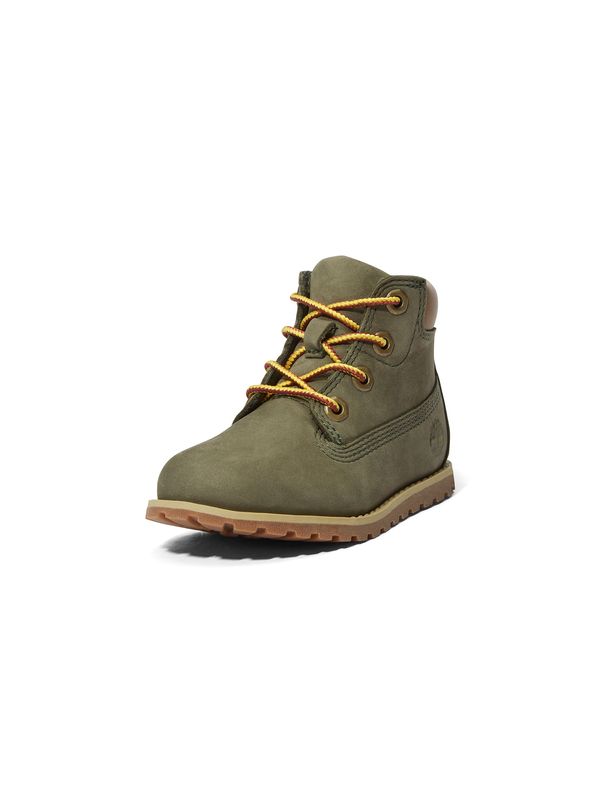 TIMBERLAND TIMBERLAND Škornji  rumena / temno zelena