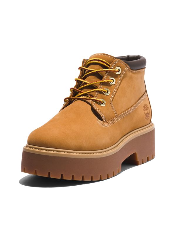 TIMBERLAND TIMBERLAND Škornji 'Stone Street'  pueblo / temno rjava