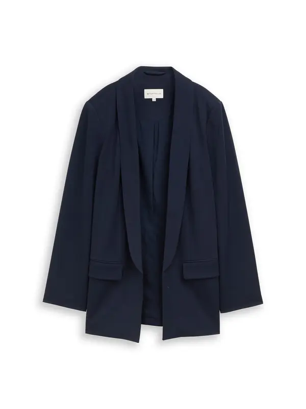 TOM TAILOR TOM TAILOR Blazer  temno modra