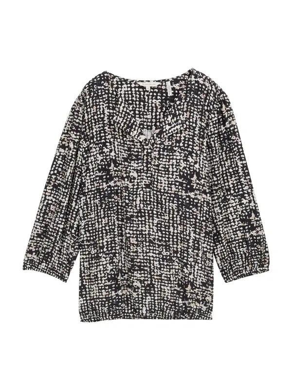 TOM TAILOR TOM TAILOR Bluza  bež / marine / bela