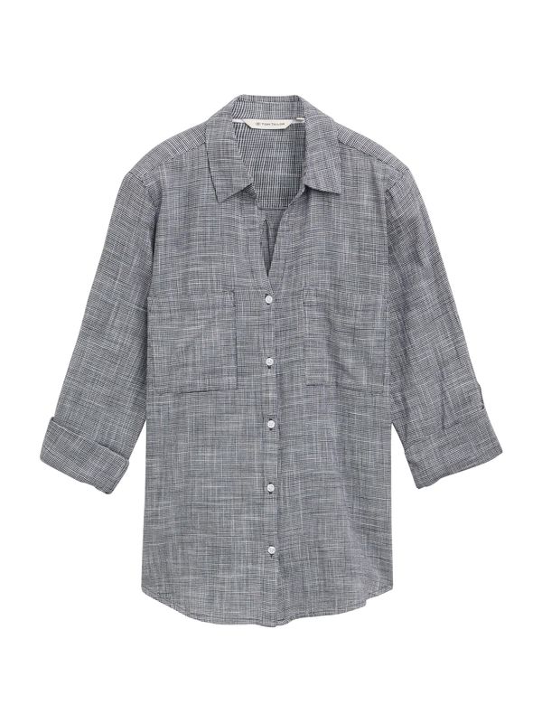 TOM TAILOR TOM TAILOR Bluza  mornarska / bela