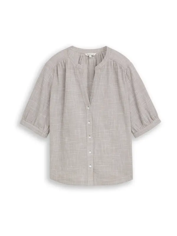 TOM TAILOR TOM TAILOR Bluza  oliva / off-bela
