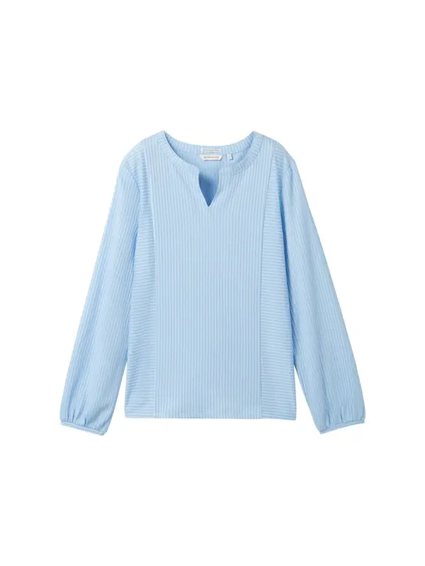 TOM TAILOR TOM TAILOR Bluza  opal / svetlo modra