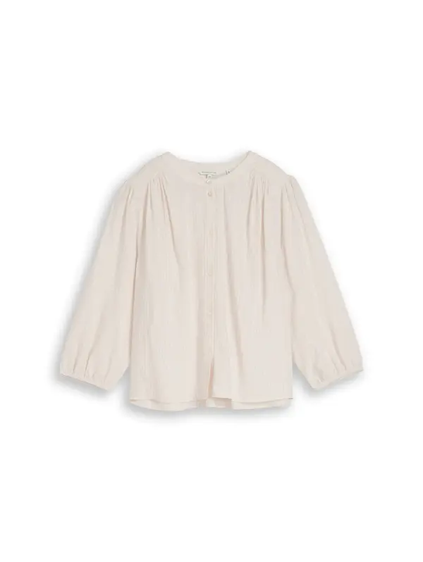 TOM TAILOR TOM TAILOR Bluza  pesek / bela
