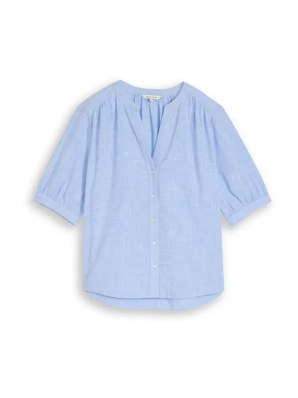 TOM TAILOR TOM TAILOR Bluza  svetlo modra / bela
