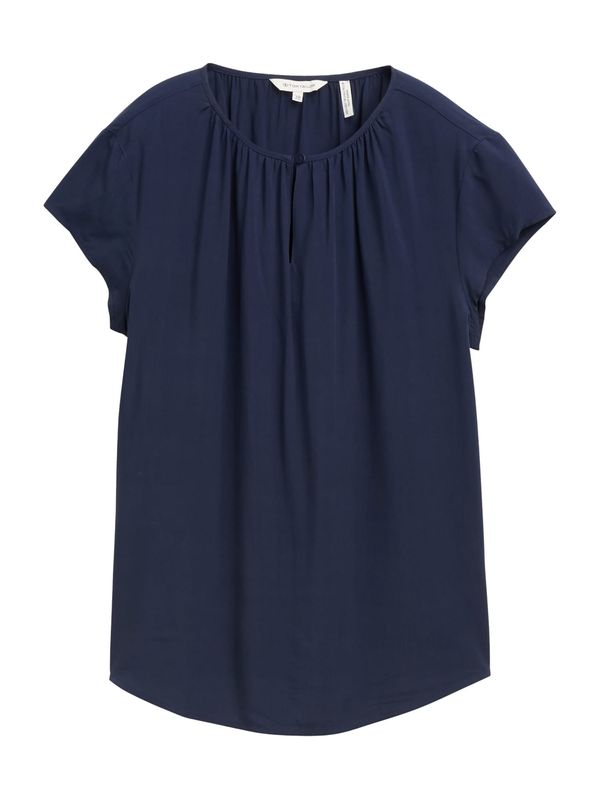 TOM TAILOR TOM TAILOR Bluza  temno modra