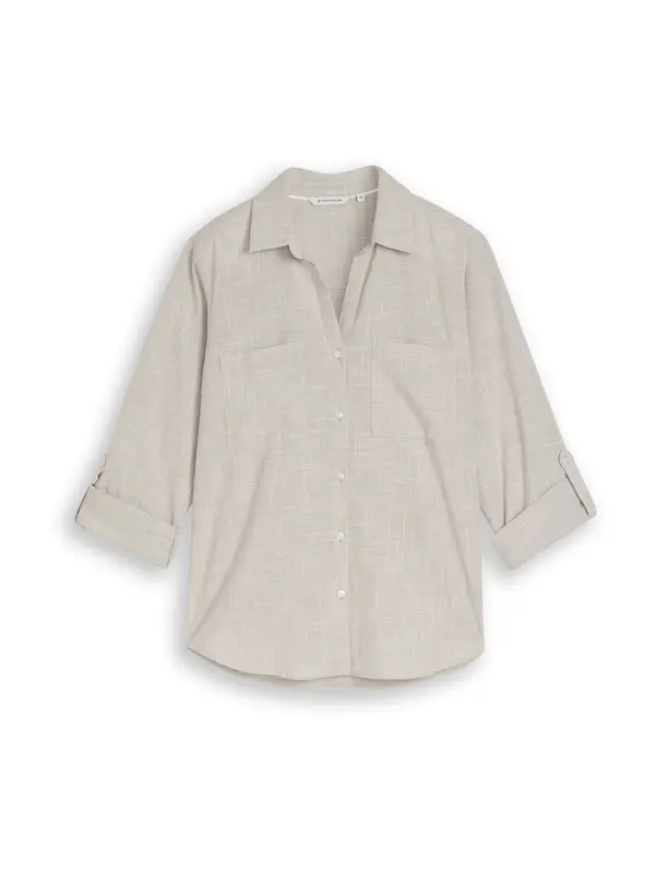 TOM TAILOR TOM TAILOR Bluza  temno siva