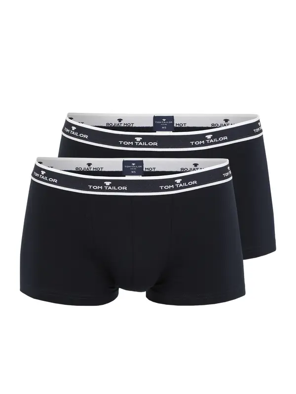 TOM TAILOR TOM TAILOR Boksarice  temno modra / bela