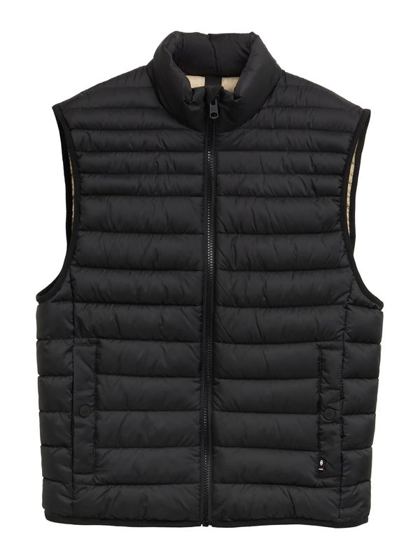 TOM TAILOR TOM TAILOR Brezrokavnik  črna