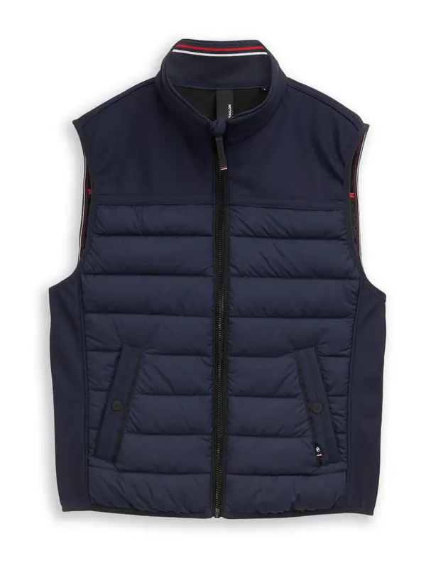 TOM TAILOR TOM TAILOR Brezrokavnik  marine