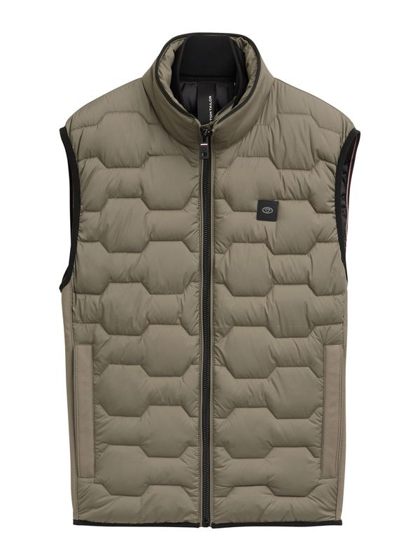 TOM TAILOR TOM TAILOR Brezrokavnik  oliva