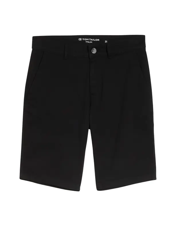 TOM TAILOR TOM TAILOR Chino hlače  črna