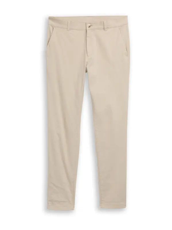 TOM TAILOR TOM TAILOR Chino hlače  ecru