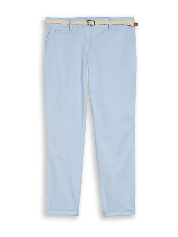 TOM TAILOR TOM TAILOR Chino hlače  svetlo modra
