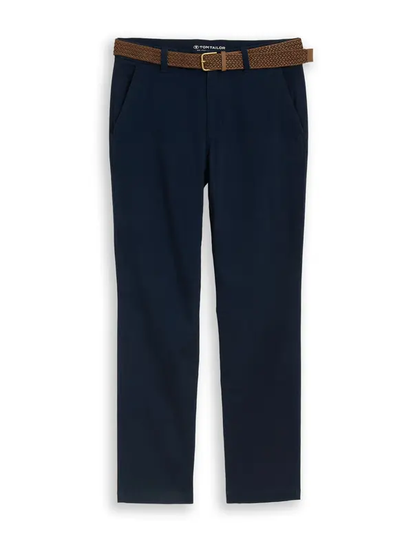 TOM TAILOR TOM TAILOR Chino hlače  temno modra