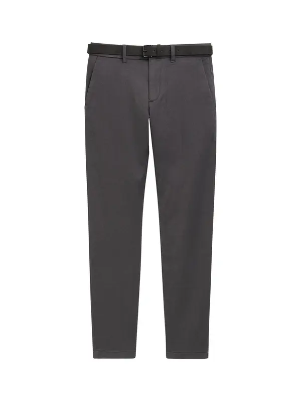 TOM TAILOR TOM TAILOR Chino hlače 'Travis'  temno siva