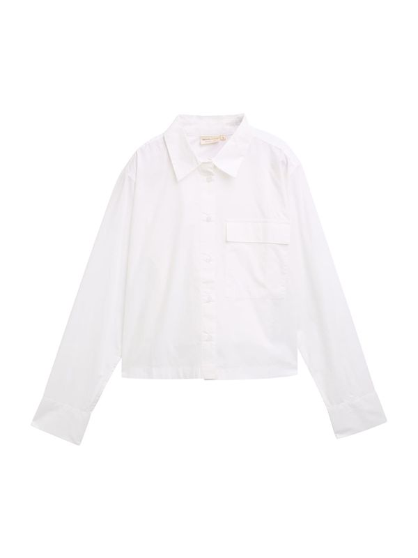 TOM TAILOR DENIM TOM TAILOR DENIM Bluza  bela