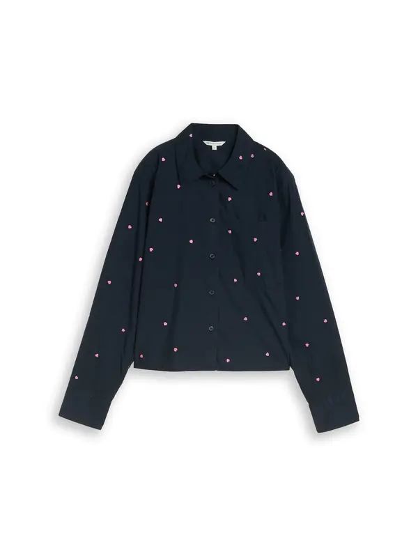 TOM TAILOR DENIM TOM TAILOR DENIM Bluza  mornarska / svetlo roza