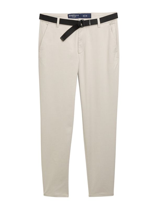 TOM TAILOR DENIM TOM TAILOR DENIM Chino hlače  kremna