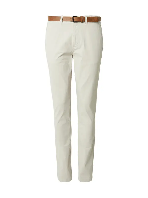 TOM TAILOR DENIM TOM TAILOR DENIM Chino hlače  off-bela