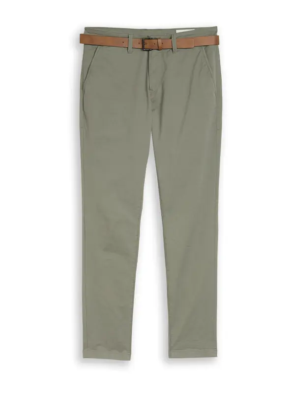 TOM TAILOR DENIM TOM TAILOR DENIM Chino hlače  oliva