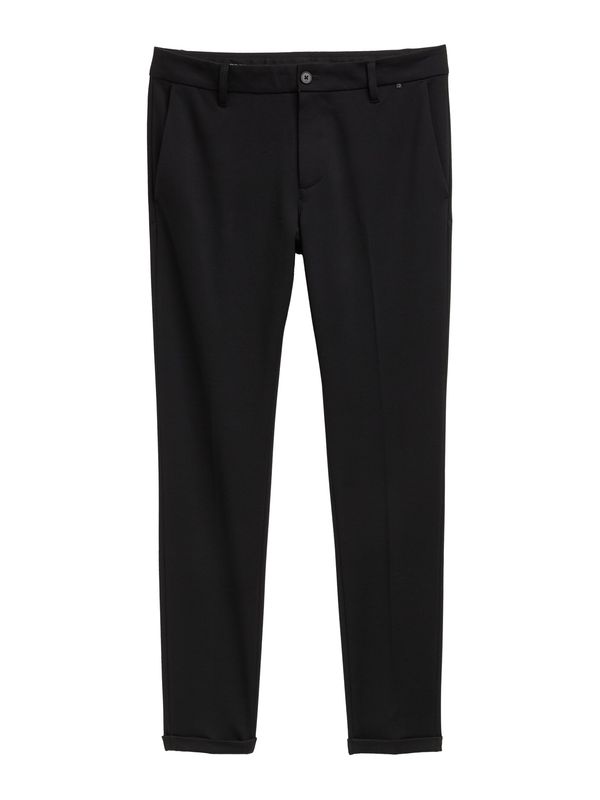 TOM TAILOR DENIM TOM TAILOR DENIM Chino hlače  siva / črna