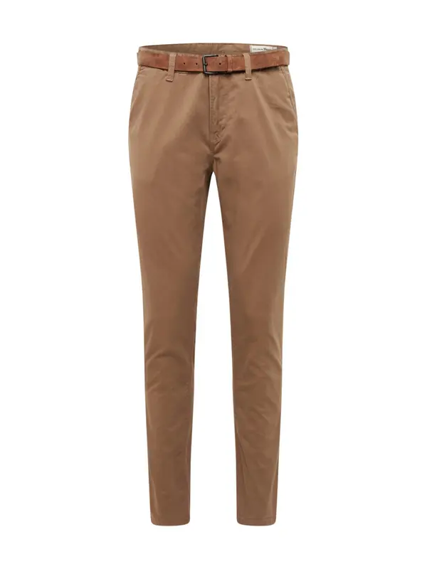 TOM TAILOR DENIM TOM TAILOR DENIM Chino hlače  svetlo rjava