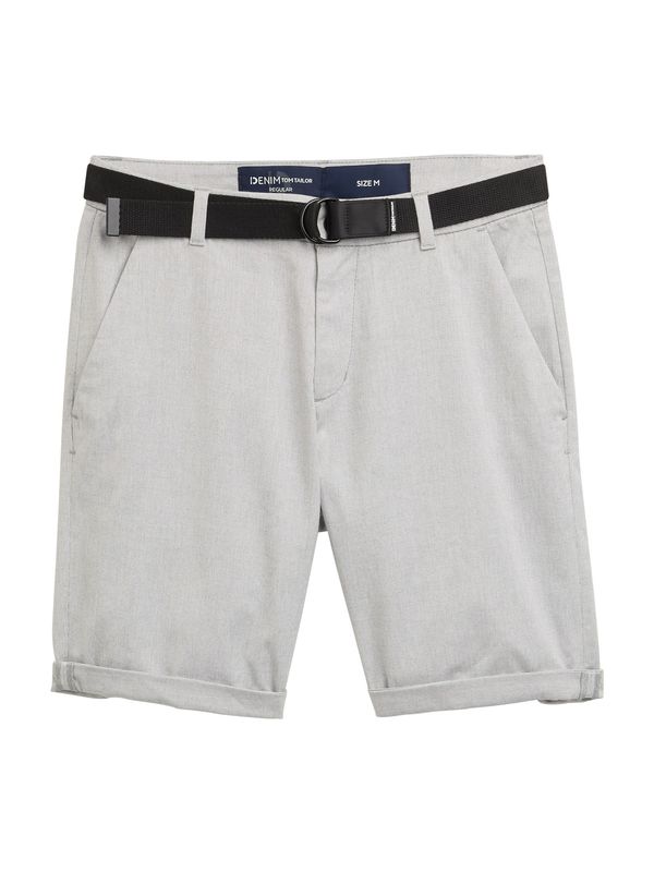 TOM TAILOR DENIM TOM TAILOR DENIM Chino hlače  svetlo siva