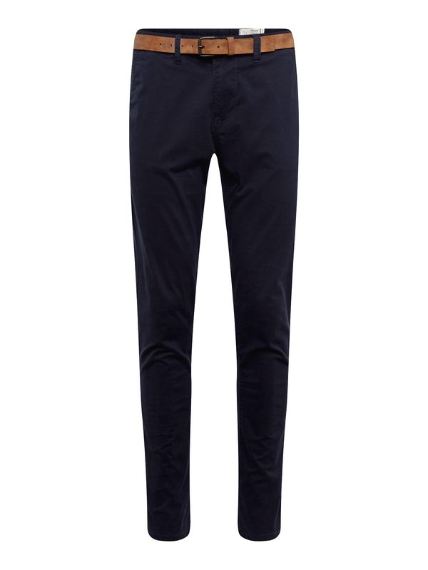 TOM TAILOR DENIM TOM TAILOR DENIM Chino hlače  temno modra