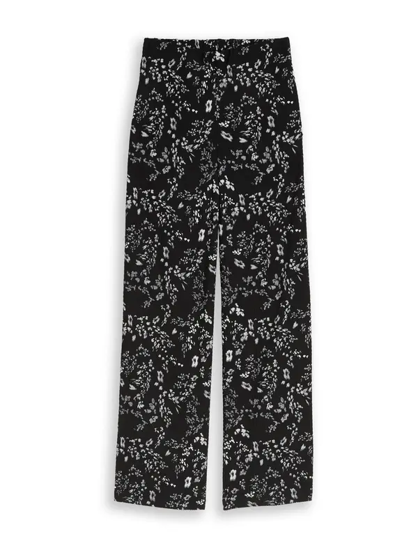 TOM TAILOR DENIM TOM TAILOR DENIM Hlače  črna