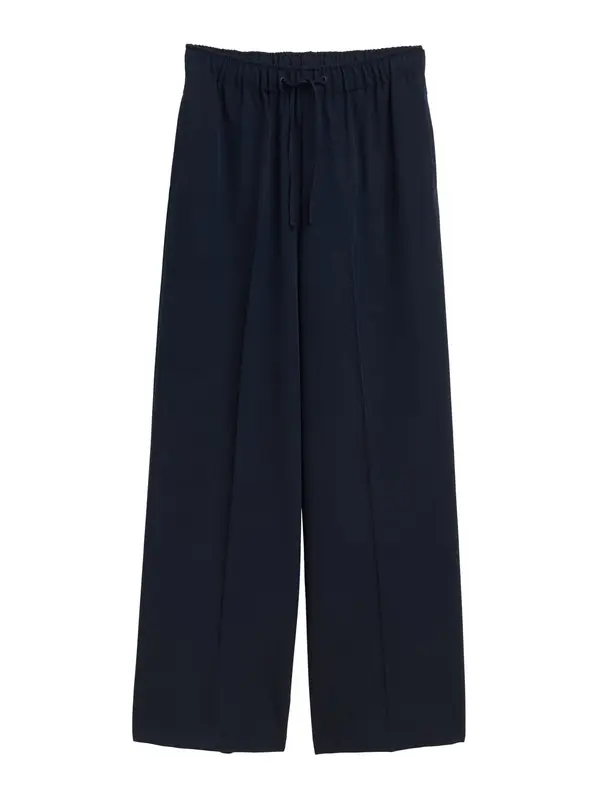 TOM TAILOR DENIM TOM TAILOR DENIM Hlače na rob  temno modra