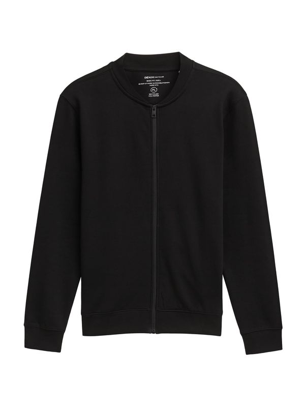 TOM TAILOR DENIM TOM TAILOR DENIM Jopa na zadrgo  črna