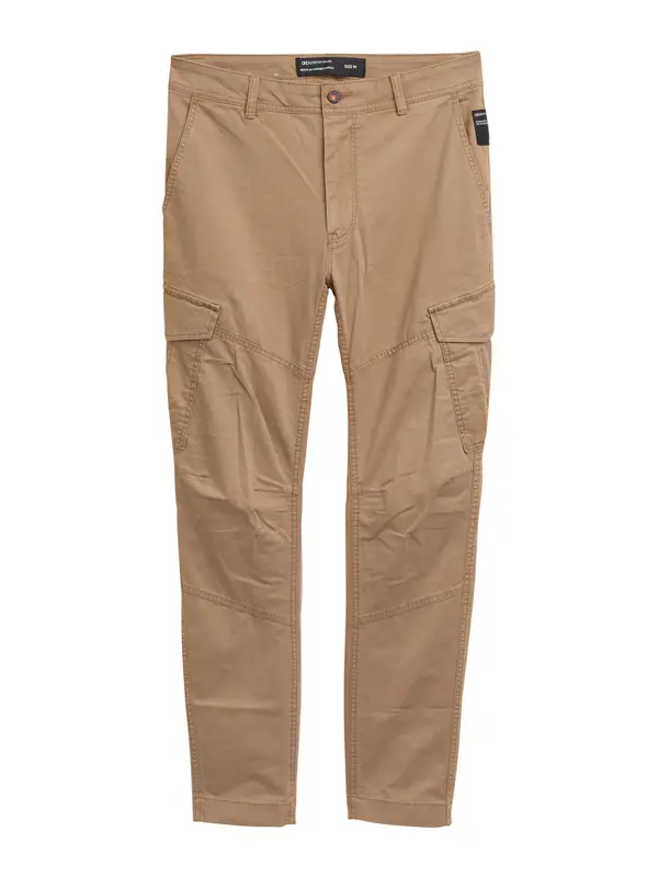 TOM TAILOR DENIM TOM TAILOR DENIM Kargo hlače  temno bež