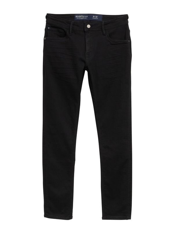 TOM TAILOR DENIM TOM TAILOR DENIM Kavbojke 'PIERS'  črna