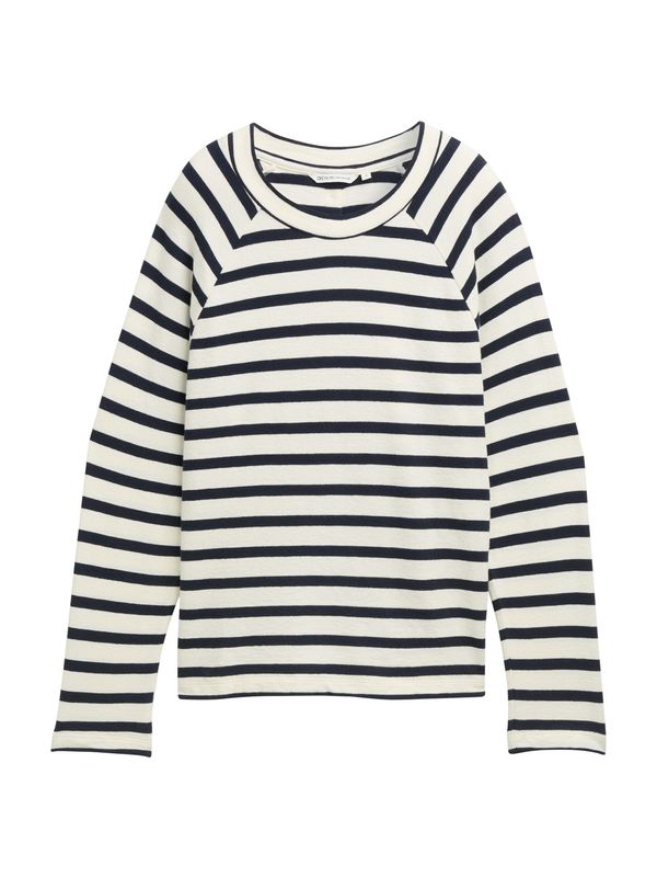 TOM TAILOR DENIM TOM TAILOR DENIM Majica  marine / bela