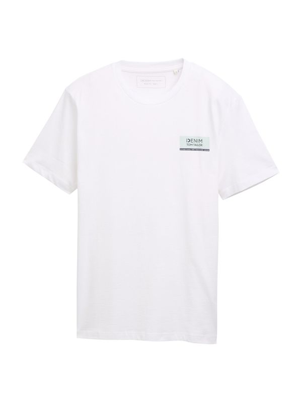 TOM TAILOR DENIM TOM TAILOR DENIM Majica  marine / bela