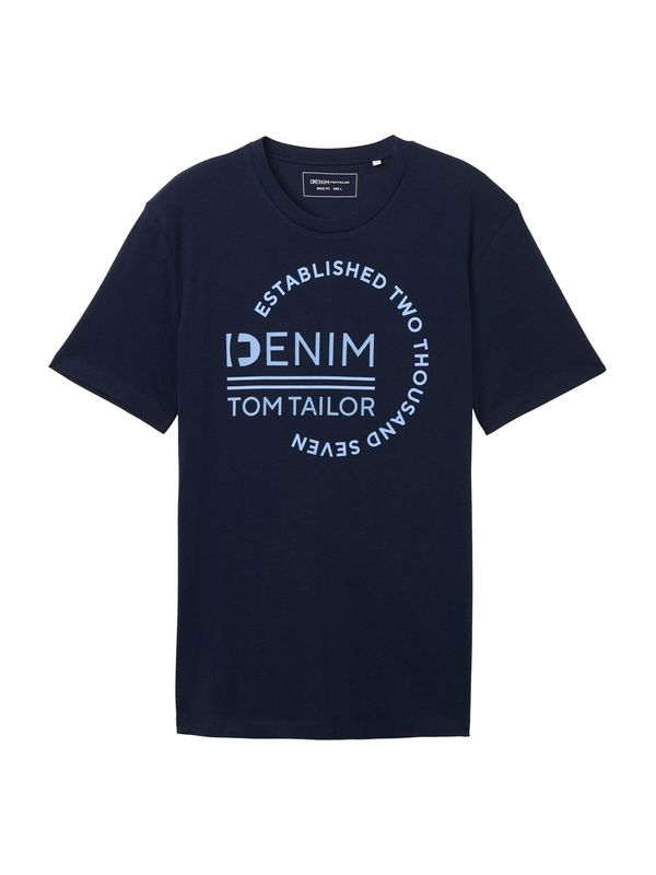 TOM TAILOR DENIM TOM TAILOR DENIM Majica  marine / golobje modra