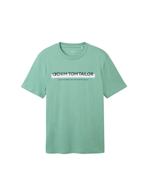TOM TAILOR DENIM TOM TAILOR DENIM Majica  marine / meta / bela