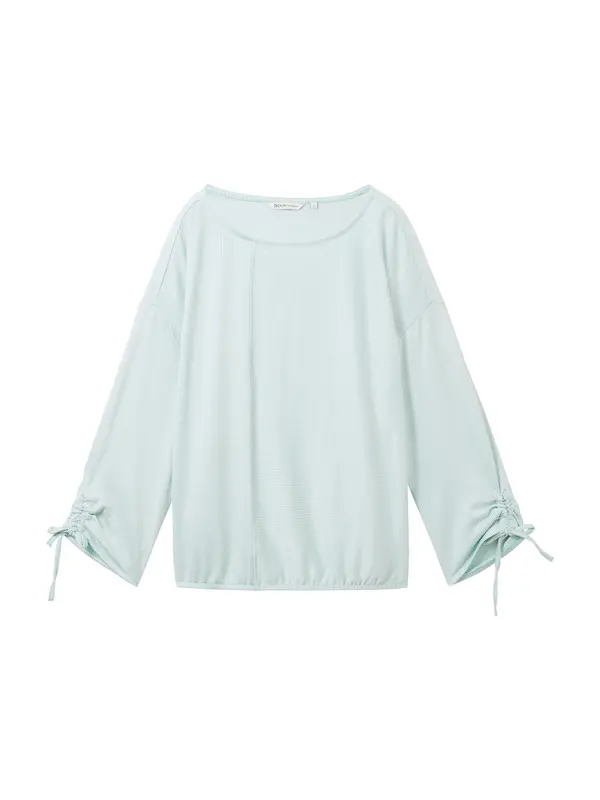 TOM TAILOR DENIM TOM TAILOR DENIM Majica  meta / bela