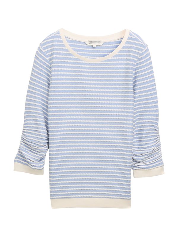 TOM TAILOR DENIM TOM TAILOR DENIM Majica  opal / off-bela