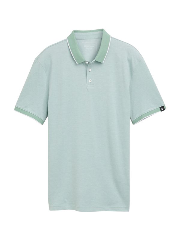 TOM TAILOR DENIM TOM TAILOR DENIM Majica  pastelno zelena / bela