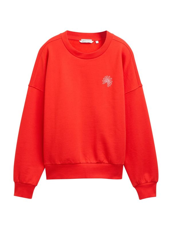 TOM TAILOR DENIM TOM TAILOR DENIM Majica  roza / rdeča