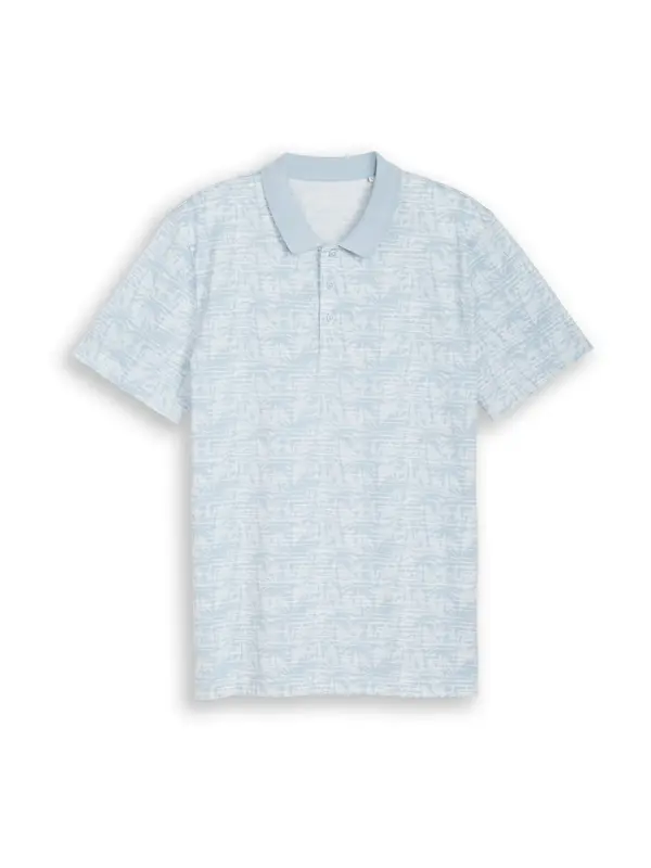 TOM TAILOR DENIM TOM TAILOR DENIM Majica  svetlo modra / bela