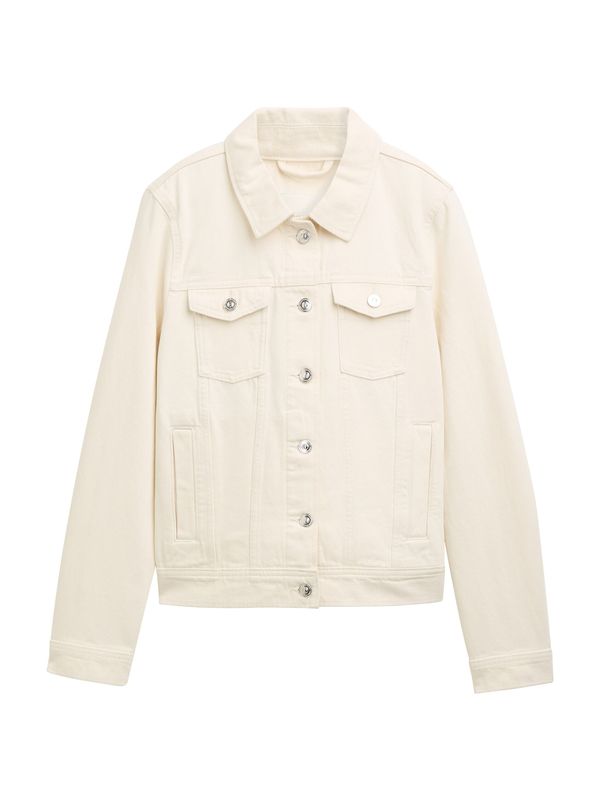 TOM TAILOR DENIM TOM TAILOR DENIM Prehodna jakna  bela