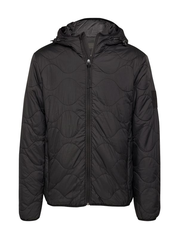 TOM TAILOR DENIM TOM TAILOR DENIM Prehodna jakna  črna