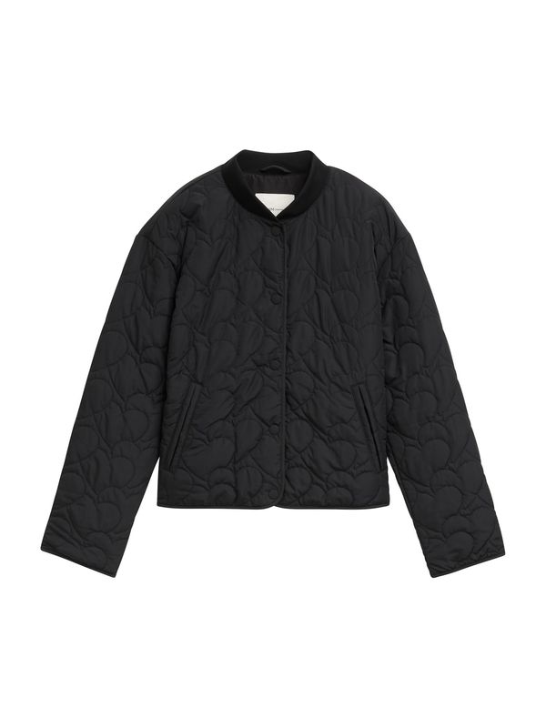 TOM TAILOR DENIM TOM TAILOR DENIM Prehodna jakna  črna