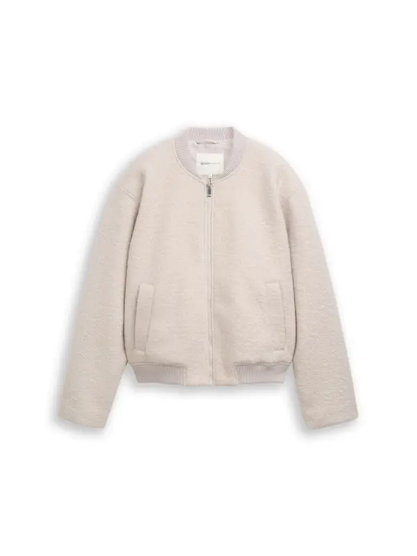 TOM TAILOR DENIM TOM TAILOR DENIM Prehodna jakna  kamen