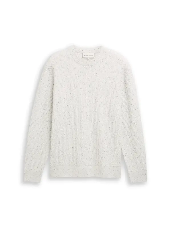 TOM TAILOR DENIM TOM TAILOR DENIM Pulover  off-bela