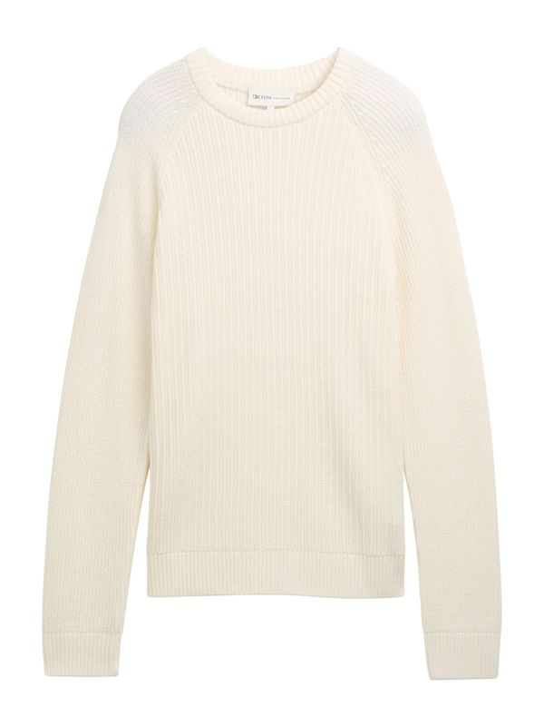 TOM TAILOR DENIM TOM TAILOR DENIM Pulover  volneno bela